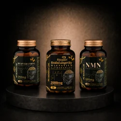 BrainLongevity + NMN 600mg + Resveratrol 250mg BrainLongevity Srednji set